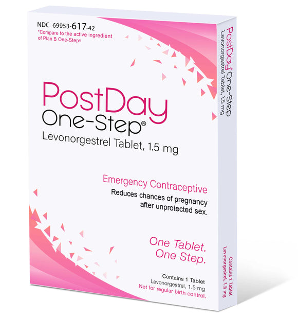 Postday One-Step Single Pack Display  6ct CG-41801