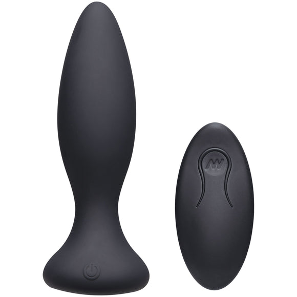 A-Play - Vibe - Beginner - Rechargeable Silicone  Anal Plug With Remote DJ0300-02-BX