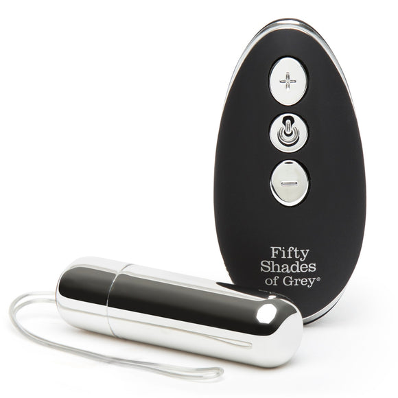Fifty Shades of Grey Relentless Vibrations Remote Bullet Vibrator LHR-74961