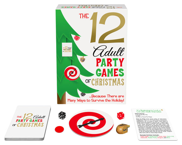The 12 Adult Party Games of Christmas KG-XM008