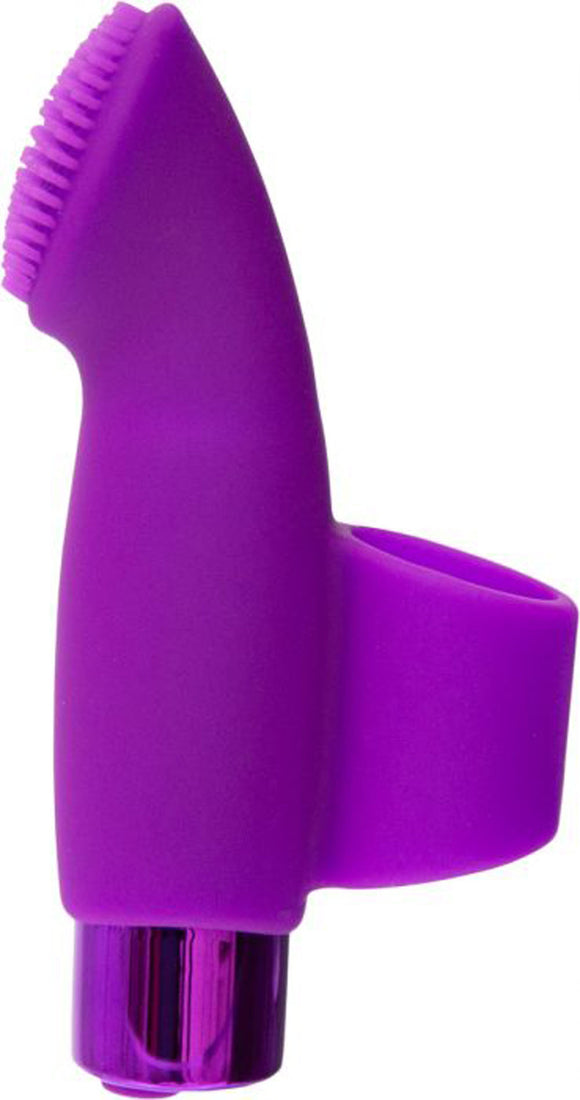 Naughty Nubbies - Rechargeable Silicone Massager - Purple BMS996-15
