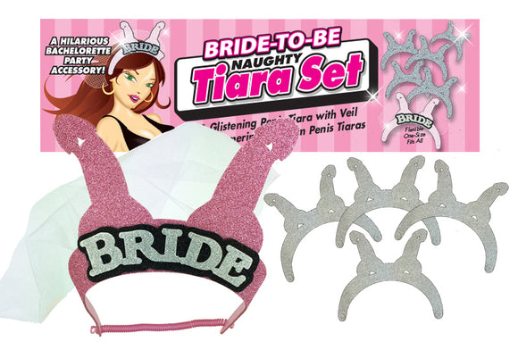 Bride-to-Be Naughty Tiara Set LG-NVC048