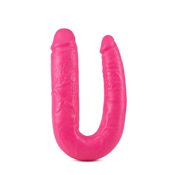 Big as Fuk - 18 Inch Double Headed Cock - Pink BL-65300