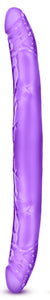 B Yours 16 Double Dildo - Purple BL-52011