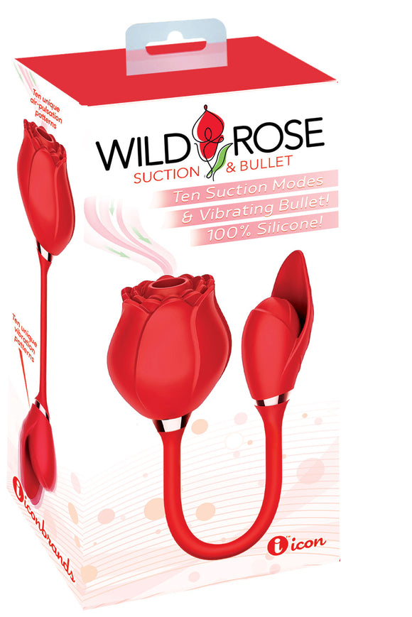 Wild Rose Suction and Bullet - Red IC1703