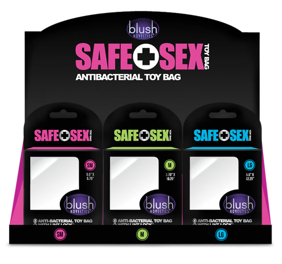 Safe Sex Toy Bag Counter Display - 24 Pieces BL-99912D
