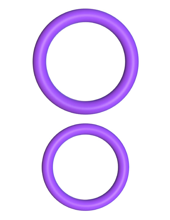 Fantasy C-Ring Maxx Width Silicone Rings - Purple PD5805-12