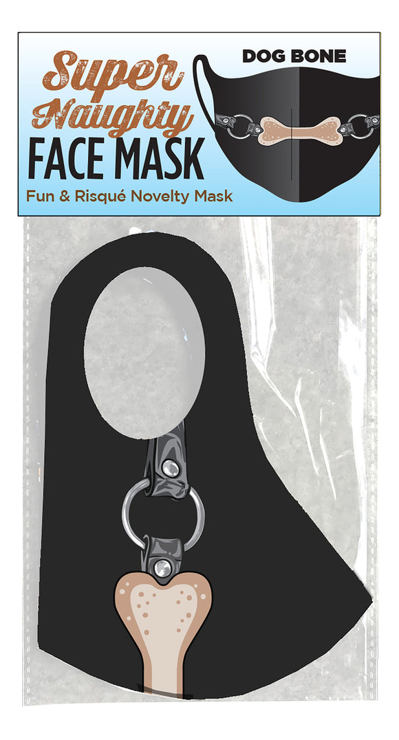 Super Naughty Dog Bone Ball Gag Face Mask LG-CP1023