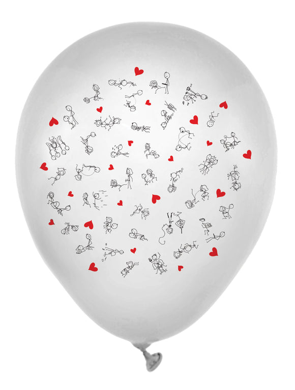 Dirty Balloons - Stick Figure Style - 8 Pack CP-3647