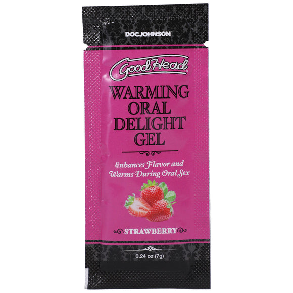 Goodhead - Warming Oral Delight Gel - Strawberry - 0.24 Oz DJ1387-22-BU