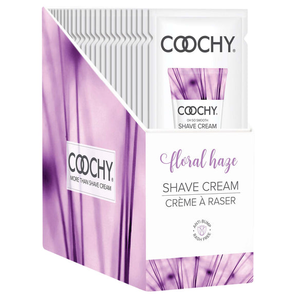 Coochy Shave Cream - Floral Haze - 15 ml Foils 24 Count Display COO1004-99D