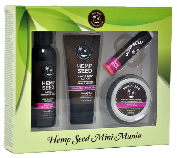 Hemp Seed Mini Mania Travel Set - Skinny Dip EB-HSMM021