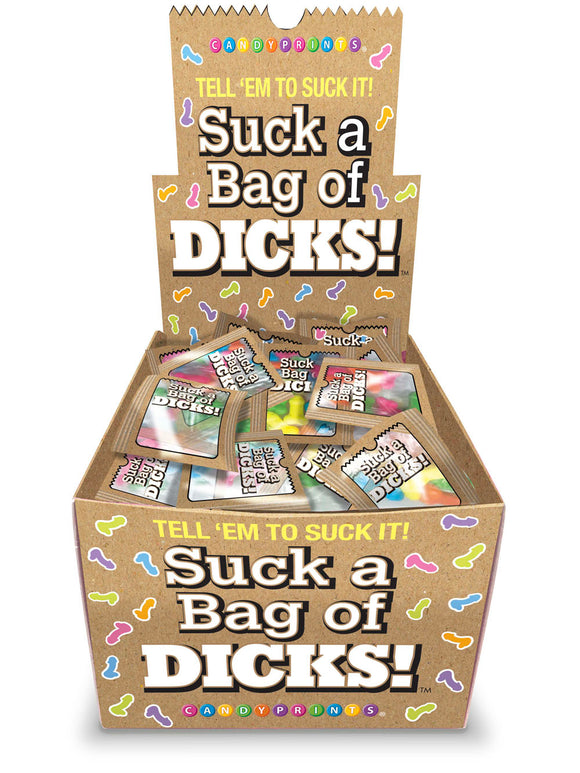 Suck a Bag of Dicks Display 100pk CP-990