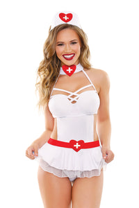 Sedate Me Nurse Costume Set - M/l FL-BPL1803-ML