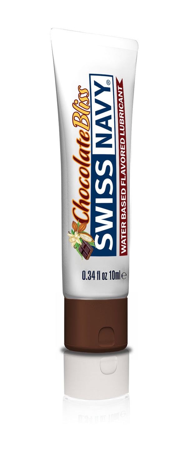 Swiss Navy Chocolate Bliss Water-Based Lubricant 10ml MD-SNFCB10ML
