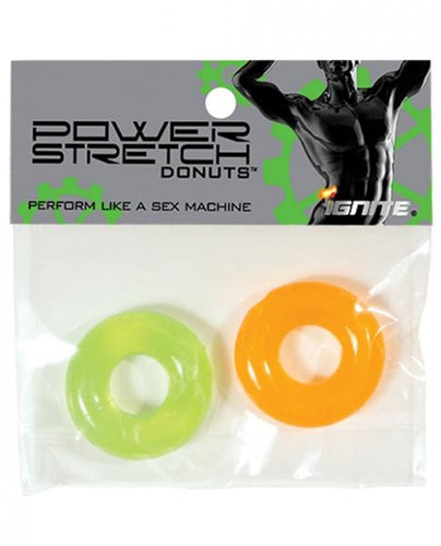Power Stretch Donuts - 2 Pack - Orange and Green SI-95107