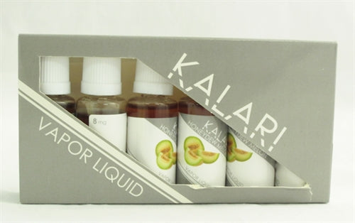 Kalari Vapor Liquid Honeydew Melon 6 Pack - 20ml - 8mg GGT-10031