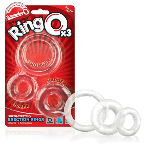 Ringo X3 - Clear - Each RNGO-3P-C-110