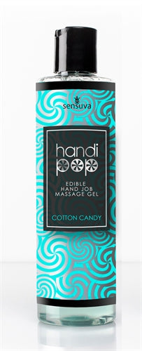 Handipop Edible Handjob Massage Gel - Cotton Candy - 4.2 Fl. Oz. SEN-VL482