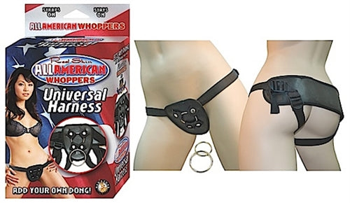 All American Whoppers-Universal Harness-Black NW2322