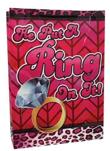 He Put a Ring on It - Large Gift Bag K-GB428