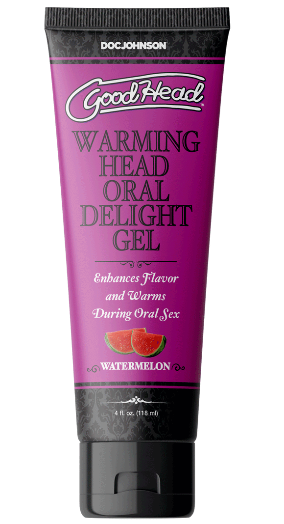 Goodhead - Warming Head Oral Delight Gel -  Watermelon - 4 Fl. Oz. DJ1361-14-BU