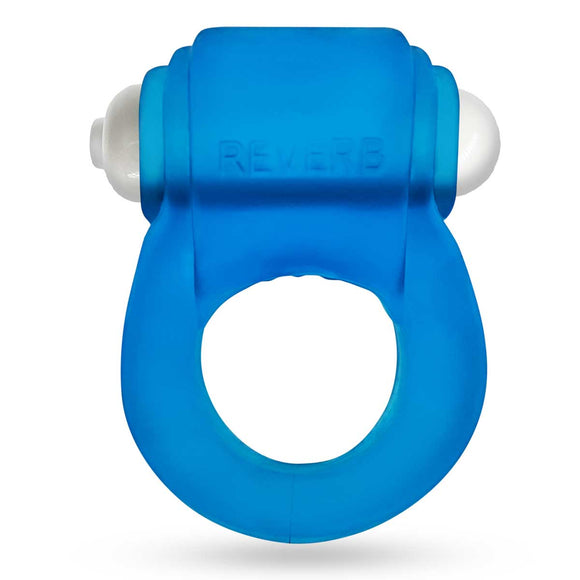 Glowdick Cockring With Led - Blue Ice OX-3095-BLUICE