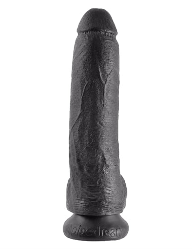 King Cock 9-Inch Cock With Balls - Black PD5508-23