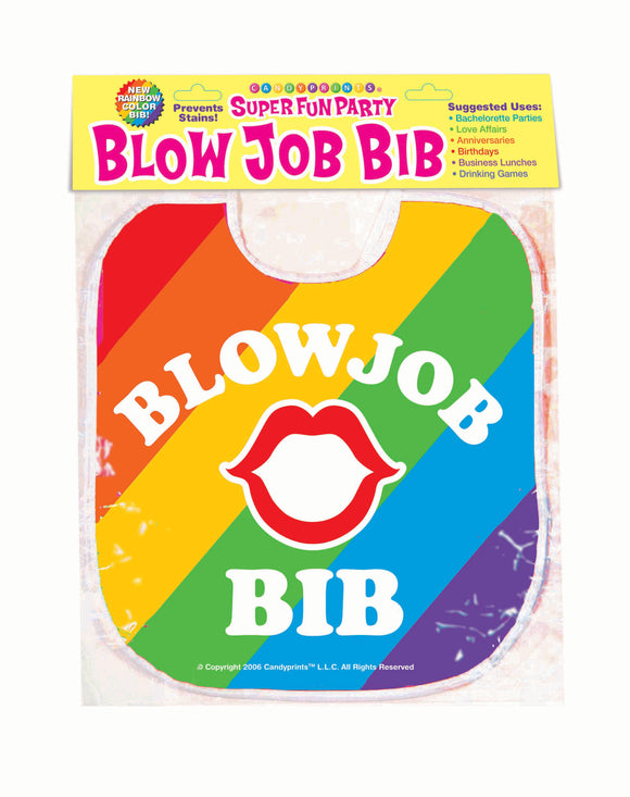 Blow Job Bib - Rainbow LG-CP1135