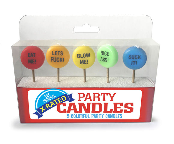 X-Rated Party Candles CP-936