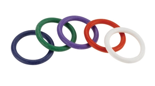 Rubber C-Ring Set - 1.25 Inches - Rainbow BSPR-46