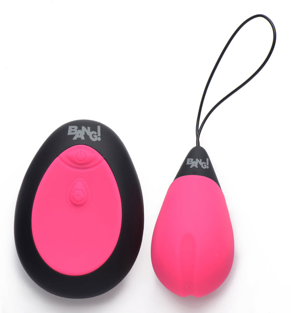 Bang - 10x Silicone Vibrating Egg - Pink BNG-AG462-PNK