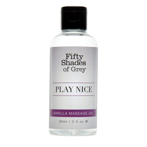 Fifty Shades of Grey Play Nice Vanilla Massage Oil LHR-80172