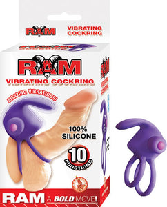 Ram Vibrating Cockring - Purple NW2812-2