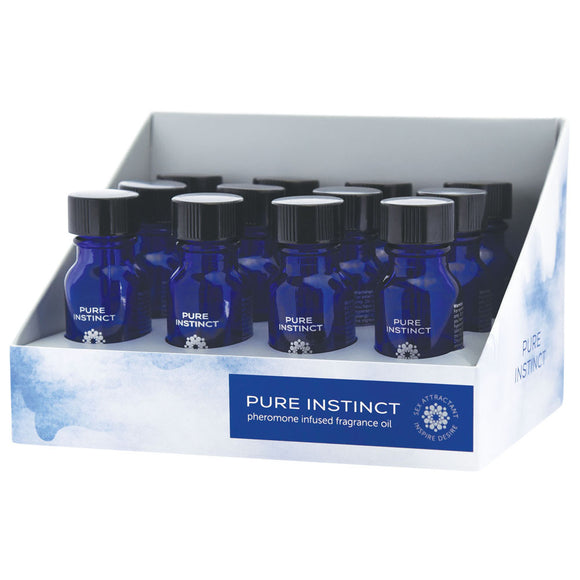 Pure Instinct Pheromone Fragrance Oil True Blue 12 Pc Display 15 ml JEL4200-99