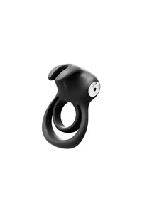 Thunder Bunny Rechargeable Dual Ring - Black Pearl BU-0604