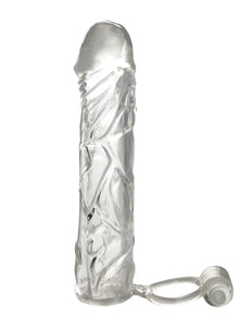 Fantasy X-Tensions Vibrating Super Sleeve - Clear PD4134-20