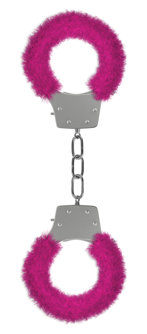 Pleasure Furry Handcuffs - Pink OU-OU004PNK