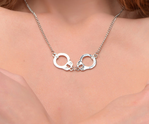 Cuff Her Handcuff Necklace MS-AG218