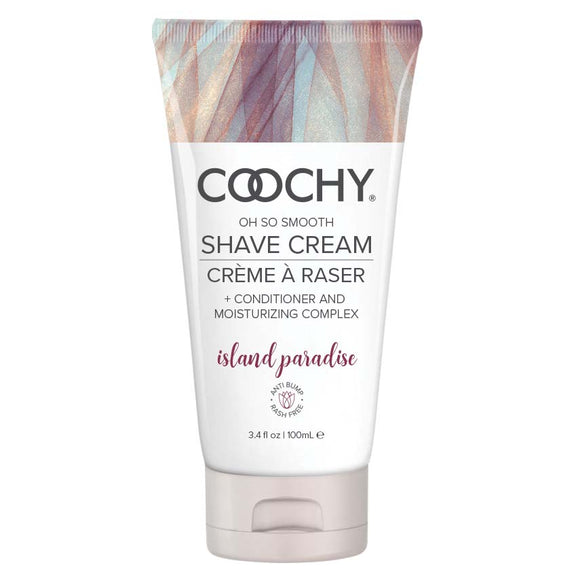 Coochy Shave Cream - Island Paradise - 3.4 Oz COO1005-03