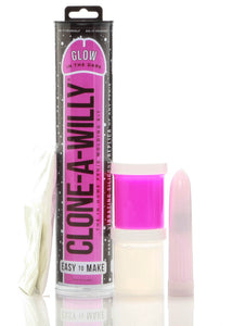 Clone-a-Willy Glow-in-the-Dark Kit - Pink BD8027