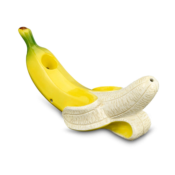 Banana Pipe - Curvy Tropical Friut Pipe FC-82552