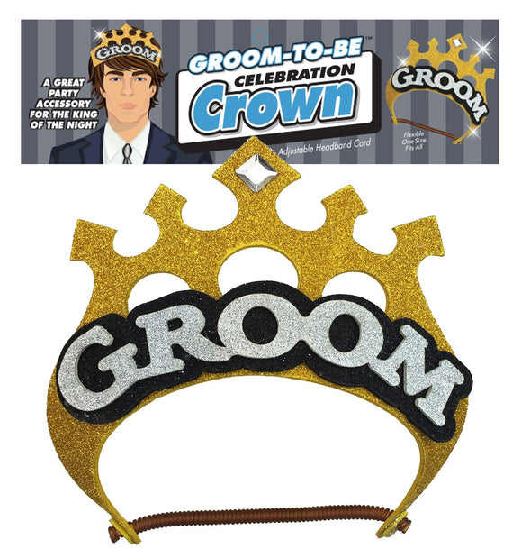 Groom-to-Be Celebration Crown LG-NVC049