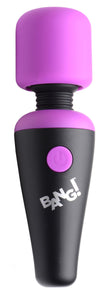 Bang - 10x Vibrating Mini Silicone Wand - Purple BNG-AG786-PUR