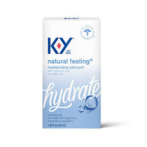 K-Y Natural Feeling Lube With Hyaluronic Acid -  1.69  Fl Oz / 50 ml PM09677