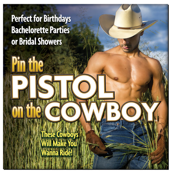 Pin the Pistol on the Cowboy LG-BG052