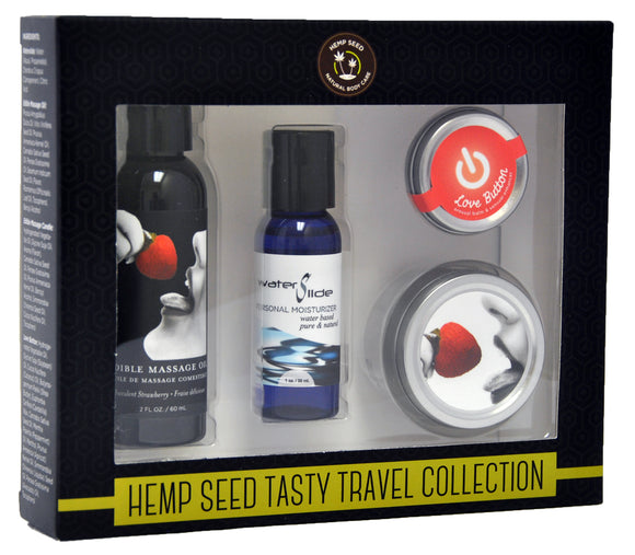 Hemp Seed Tasty Travel Collection - Strawberry EB-HSTT003