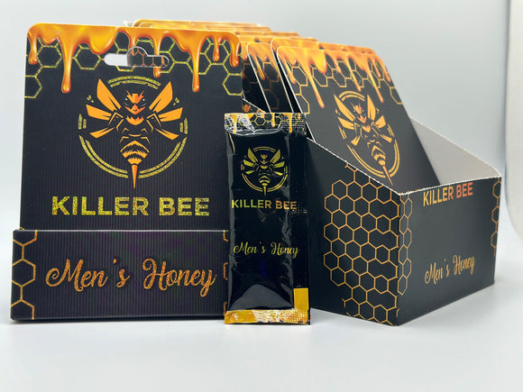 Killer Bee Honey Male Enhancer 24 Ct Display PW-EKBH