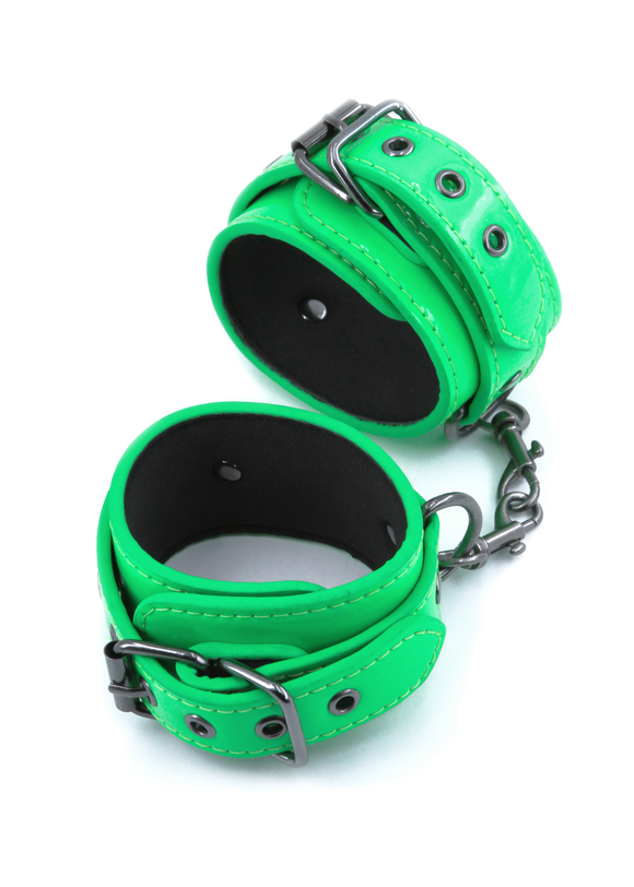 Electra Play Things - Ankle Cuffs - Green NSN-1310-38