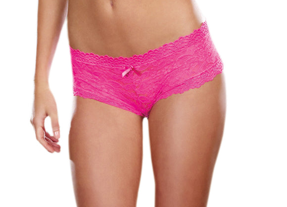Panty - Small - Hot Pink DG-1375HPKS
